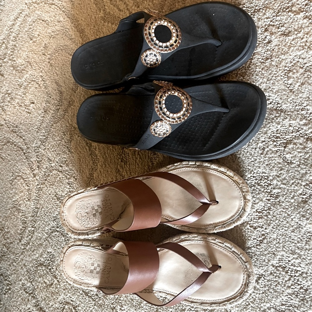 Camel color Vince Canute sandal